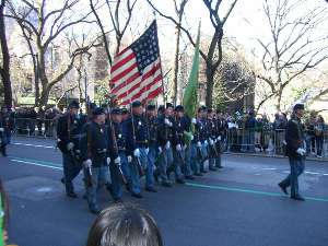 The Color Company Marching past Central Park
